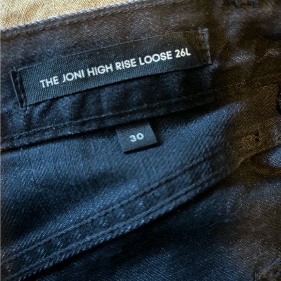 Denim Forum - Joni High Rise Loose in Black - Picture 8 of 8